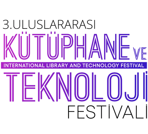 3. Uluslararası Kütüphane ve Teknoloji Festivali logosu